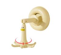 Kitchen Utensils Holder -360 Degree Household Suction Cup Six Claw Fish Storage Rack,Under Cabinet Tools Hanger Organizer Hook,Cartoon Style Punch Free Small Hanging Rack