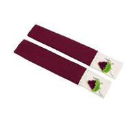 Kitchen Utensils Microwave Oven Dishwasher Door Handle Cover Protector Refrigerator Guard Keep Off Fingerprints 2X Home Appliance Accessory