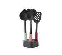 Kitchen Utensils Set plus Stand, TASTY+ Multi-Coloured
