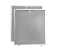 Kitchen Vent Hood Filter Replacement, Metal Mesh Grease Screen Panel 13.77 X 15.75 in for Home Cooking and Upkeep Extractor Hood Filter Screen Grease Mesh Panel Vent Fan Insert Stove Upkeep Kitchen