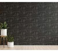 Kitchen Vinyl Film Zen Bedroom Panel Effect Black Noble Art Pop 45x200cm