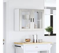 Kitchen Wall Cabinet Glass Doors Floating Cupboard Kitchen Storage Hanging Unit