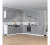 vidaXL Drawer Bottom Cabinet Grey Sonoma 60x46x81.5 cm Engineered Wood, Grey