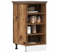 Kitchen Wall Cabinet Old Wood 40x44.5x81.5 cm Engineered Wood Hanging StorageXL