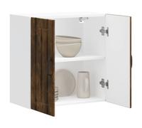 vidaXL Kitchen Wall Cabinet Lucca Smoked Oak Engineered Wood kitchen wall unit