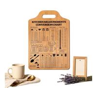 Kitchen Wall Conversion Chart Decorative Cooking Helper