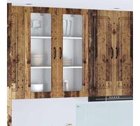 Kitchen Wall-Mounted Cabinet Old Wood 40 x 31 x 100 cm Engineered Wood 1-Door IN