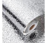 Kitchen Wallpaper,Waterproof Self-Adhesive Kitchen Corner Border Wallpape Suitable for All Smooth Surfaces That do not shed dust or Flake(Orange Peel Texture)