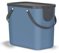 Kitchen Waste Bin, Rotho 25L Waste Separation System W/ Handle, Blue