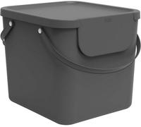 Kitchen Waste Bin, Rotho 40L Waste Separation System W/ Handle, Anthracite