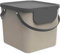 Rotho Albula Cappuccino Waste Sorting Container 40l Clear