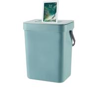 Kitchen Waste Bin, Trash Can, Large Capacity With Lid & Handle Kitchen Compost Bin, Waste Bin With Handle And Lid, Sturdy Modern Wall Mounted Trash Can For RV, Dorm, Freezer, Laundry