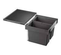 Blanco 521469 Flexon II 50/2 Kitchen Waste sorter Container 50/2-521469, Black, 50 cm Unterschrank