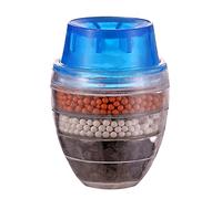 Kitchen Water Filter Faucet, Kitchen Mini Faucet Carbon Faucet Water Filter Purifier Leak-Proof Stone Water Saving Tap Water Filter for Home Kitchen Bathroom Blue