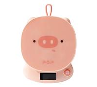 Kitchen Weight Meter - 7.87 Inch ABS Digital Weighing Tool | LCD Display Cooking Measure Device For Meat Baking Flour Fruit Diet Prep Home Kitchen Accuracy Portable Countertop Use