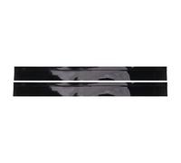 Kitchen Wide Gap Filler Strip Anti Oil Sealing Strip T Shaped Silicone Stove Gap Covers for Kitchen Stovetop Cooktop Black (63.5cm / 25in)