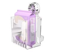 Kitchen Wipes Storage - Rechargeable Wet Wipes Dispenser with Suction Cup - Wall Mounted Tissue Boxes Holder | Reusable Storage Boxes