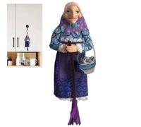 Kitchen Witch Doll For Good Luck, Witchy Kitchen Accessories, Vintage Cooking Doll, Handmade Good Luck Charm Decoration For Themed Party Prop, Fantasy Display, Cooking Lover Movie-Themed Collectible