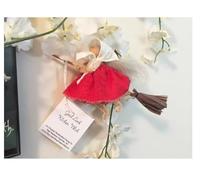 Kitchen Witch Doll, Vintage Cooking Doll, 2025 New Festive Handmade Kitchen Witch Dolls, Portable Witch Statue Home Decoration for Kitchens Lover (Red)