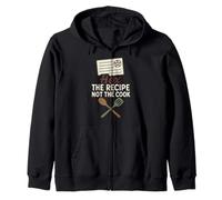 Kitchen Witch Herbs Magic Moonlight Cooking Pagan Vibes Zip Hoodie