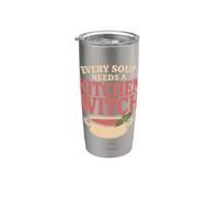 Kitchen Witch Soup Witch Cozy Witch Gift Stainless Steel Insulated Tumbler