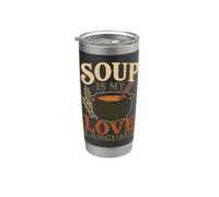 Kitchen Witch Soup Witch Cozy Witch Gift Stainless Steel Insulated Tumbler