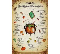 Kitchen Witchery Witches Witches Magic Knowledge Magic Lover Retro Metal Tin Sign 8X12 Inches