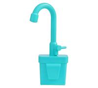 Kitchen with Circulating Water Realistic Dishwasher Play for with Interactive Faucet for Boys and Enhances Motor Skills and Responsibility Tgq504 (Sky Blue, 9.6x5.5x26.5cm)