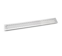 KITCHEN WORKTOP / PLINTH HEAT VENT GRILL ALUMINIUM 480 x 60 mm by ! ! ! High Quality From GTV ! ! !