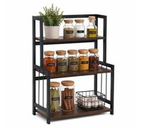 Kitchen worktop shelf, spice rack, freestanding spice storage