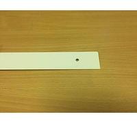 Kitchen Worktop Square End Cap Edging Trims 40mm Silver-Black-Gold-Bronze-White