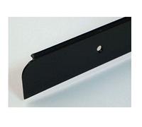 Kitchen Worktop Trim End Cap Black 40mm x 630mm