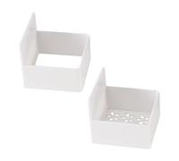 Kitchen Wrap Holder - Kitchen Wrap Cabinet Floating Shelves,No Drilling Bathroom Flat Iron Curling Tools Storage Shelves for Wax Paper Silver Foil Food Bag Toothpaste Toothbrush