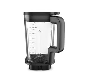 KitchenAid 1.85L Clear Glass Blender Jar 5KSBJA75 | For Pure Power Blenders, Handles Hot & Cold Foods, Ribbed Design for Powerful Vortex, Dishwasher Safe