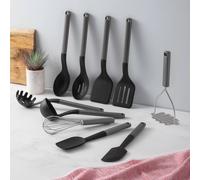 KitchenAid 10pc Charcoal Grey Kitchen Utensil Set KitchenAid Grey