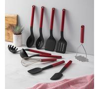 KitchenAid 10pc Empire Red Kitchen Utensil Set in Dark Red KitchenAid Dark Red