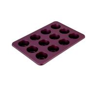 KitchenAid 12-Cup Nonstick Aluminized Steel Muffin Pan, Beetroot