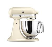 KitchenAid 144280 Artisan Food Processor with 5KSM125EAC Basic Kit, 300 W, 4.8 liters, Cream-Coloured