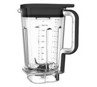 KitchenAid 2L Tritan BPA-Free Blender Jar 5KSBJA81 for Pure Power Blenders, Handles Hot & Cold Foods, Ribbed Design, Dishwasher Safe.
