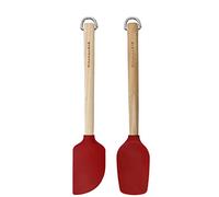 KitchenAid 2pc Mini Birchwood Spatulas Set - Empire Red