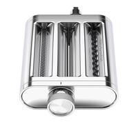 KitchenAid 5KSM3MPA 3-Piece Pasta Roller and Cutter Set, Includes Pasta Roller, Spaghetti Cutter and Fettuccine Cutter, Stainless Steel Attachment for KitchenAid Stand Mixers