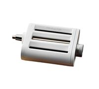 KitchenAid 5KSM3PPA 3-Piece Pasta Roller and Cutter Set, Includes Pasta Roller, Spaghetti Cutter and Fettuccine Cutter, White Plastic Attachment for KitchenAid Stand Mixers