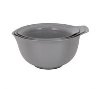 KitchenAid 3 Piece Nesting Mixing Bowl Set Charcoal Grey