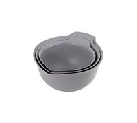 KitchenAid 3 Piece Nesting Mixing Bowl Set Charcoal Grey
