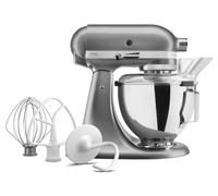 KitchenAid UK 5KSM95PSBCU Stand Mixer with Pouring Shield, 275 W, Silver