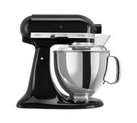 Kitchenaid 4.8L Artisan 175 Tilt-Head Stand Mixer In Black Black One Size