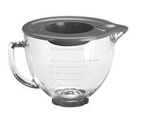 KitchenAid 5K5GB Glass Bowl, 4.8 Litre (Optional Accessory for KitchenAid Stand Mixers)