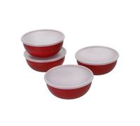 Kitchenaid 4Pc Pinch Bowl Set Empire Red
