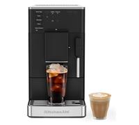 KitchenAid 5KES8452 Fully Automatic Espresso Machine with Iced Coffee KF2, Bean to Cup Coffee Maker with Built-in Grinder, 7 Recipe Options, Steam Wand, Matte Black