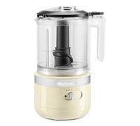 KitchenAid 5KFCB519BAC 1.18L Cordless Mini Chopper - Almond Cream Cream